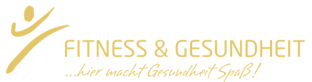 Fitness & Gesundheit Logo gold